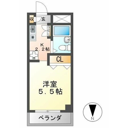 国府宮駅 徒歩6分 3階の物件間取画像